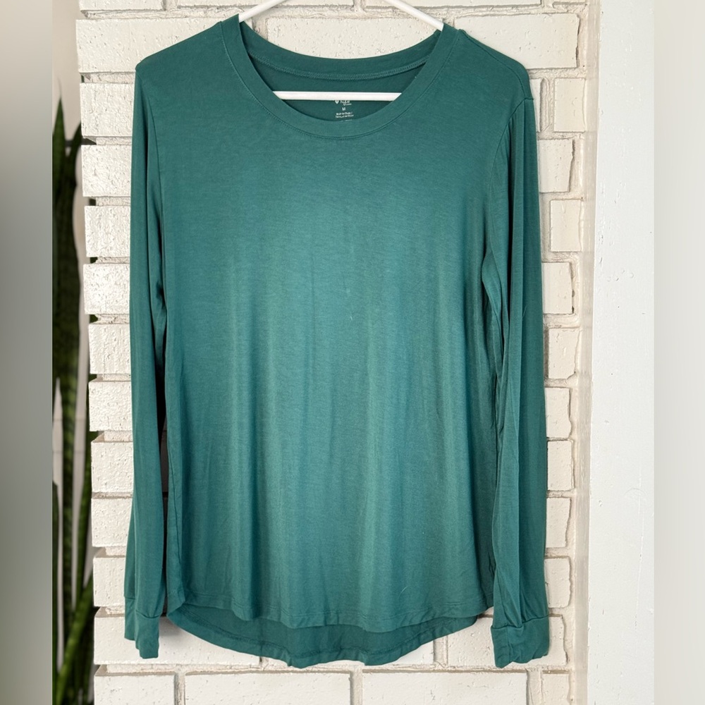 Kyte Baby Women’s Loungewear Top Teal Size Medium Cozy Casual Sleepwear
